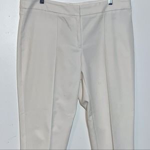 EUC Anne Klein white stitched crease dress pants‎